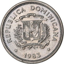Dominican Republic, 5 Centavos, 1983, Dominican Republic Mint, Copper-nickel