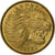 Ethiopia, 10 Cents, 1969, Brass plated steel, MS(65-70), KM:45.3