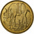 Ethiopia, 10 Cents, 1969, Brass plated steel, MS(65-70), KM:45.3