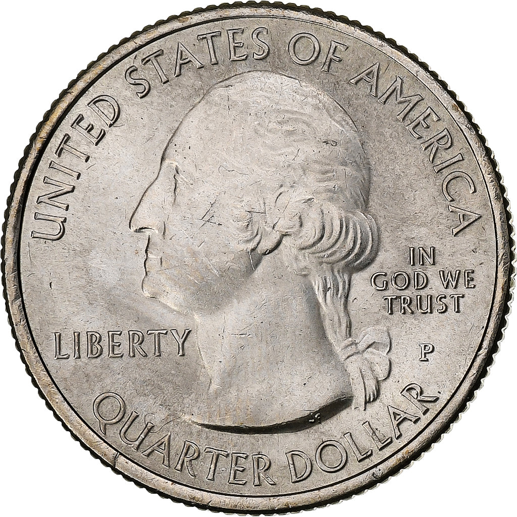 Estados Unidos, Quarter, 2010, U.S. Mint, Cobre - níquel recubierto de cobre