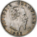 Italie, Vittorio Emanuele II, 20 Centesimi, 1863, Milan, Argent, TTB, KM:13.1