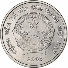 Vietnam, SOCIALIST REPUBLIC, 200 Dông, 2003, Vantaa, Acciaio ricoperto in
