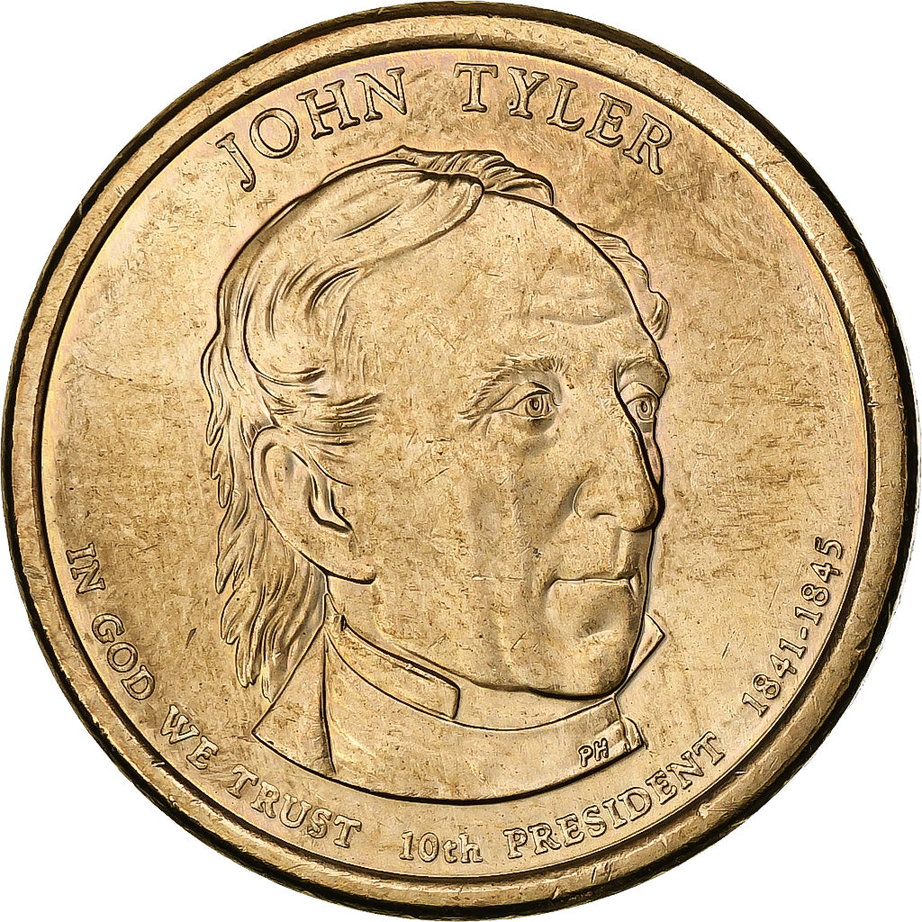 États-Unis, Dollar, 2009, U.S. Mint, Copper-Zinc-Manganese-Nickel Clad Copper