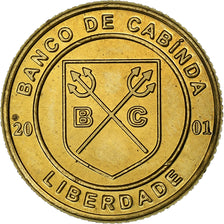 CABINDA, Centavo, 2001, Tin, UNC-, KM:1