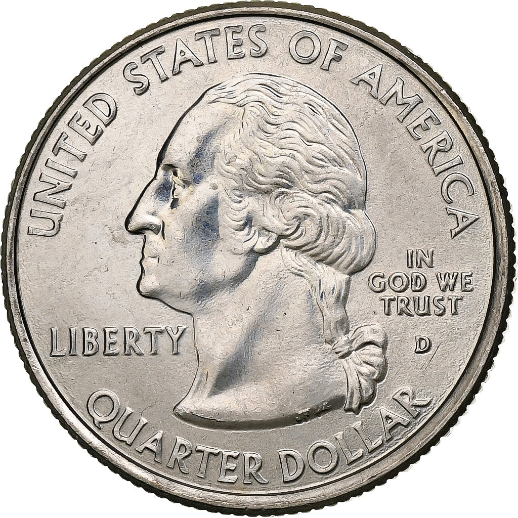 Estados Unidos, Quarter, 2007, U.S. Mint, Cobre - níquel recubierto de cobre