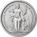 FRENCH OCEANIA, 50 Centimes, 1949, Paris, Aluminum, AU(55-58), KM:1