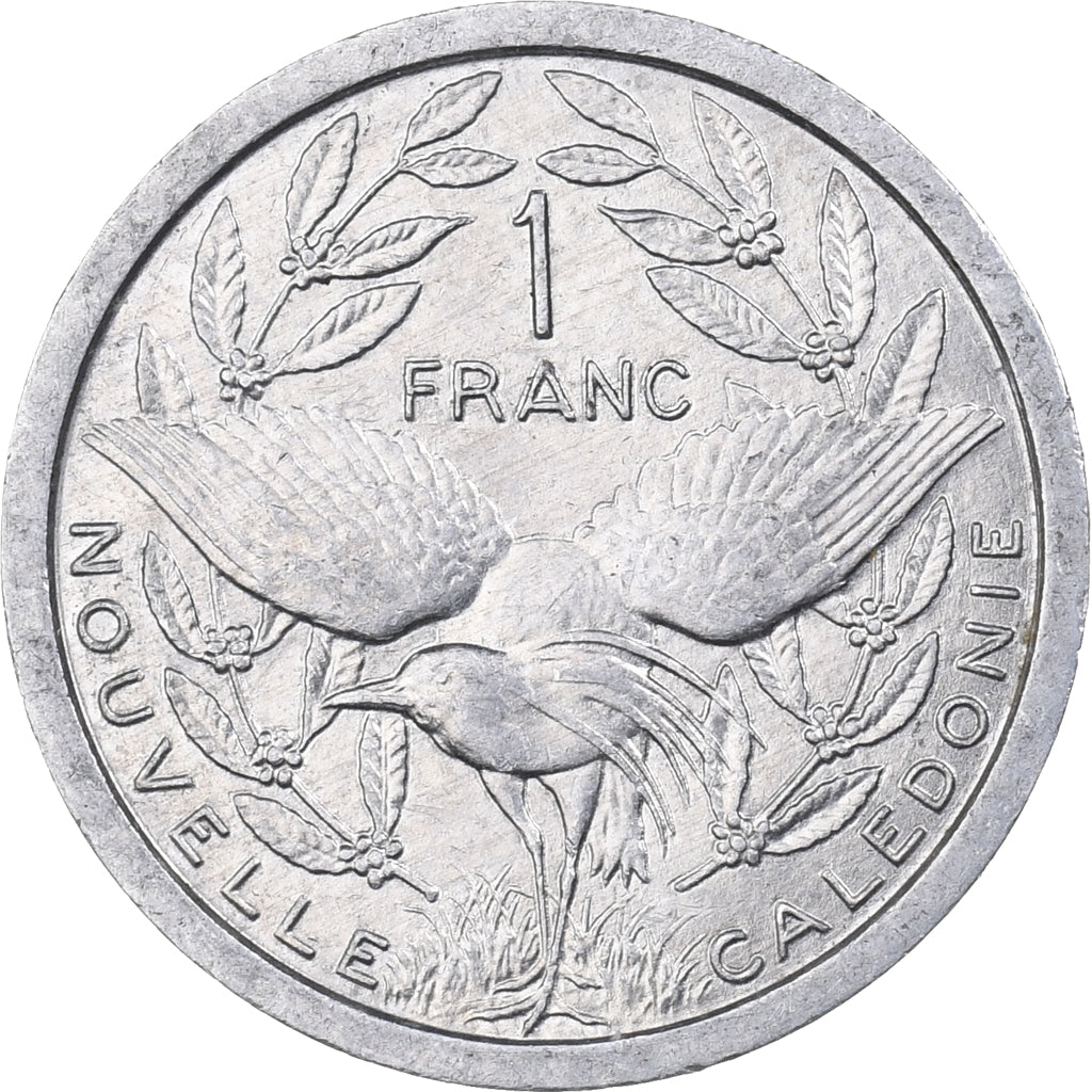 Nowa Kaledonia, Franc, 1983, Paris, Aluminium, AU(55-58), KM:10