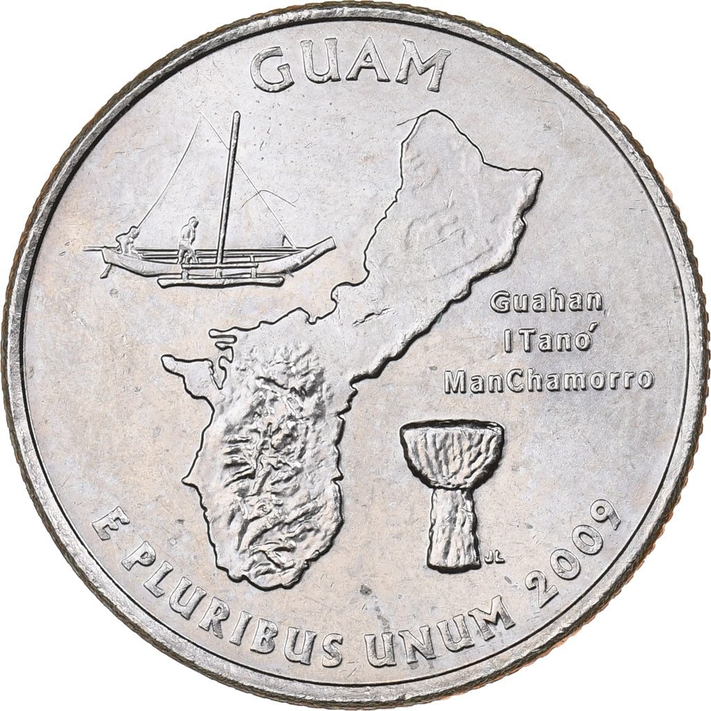 United States, Quarter, 2009, U.S. Mint, Copper-Nickel Clad Copper, MS(63)