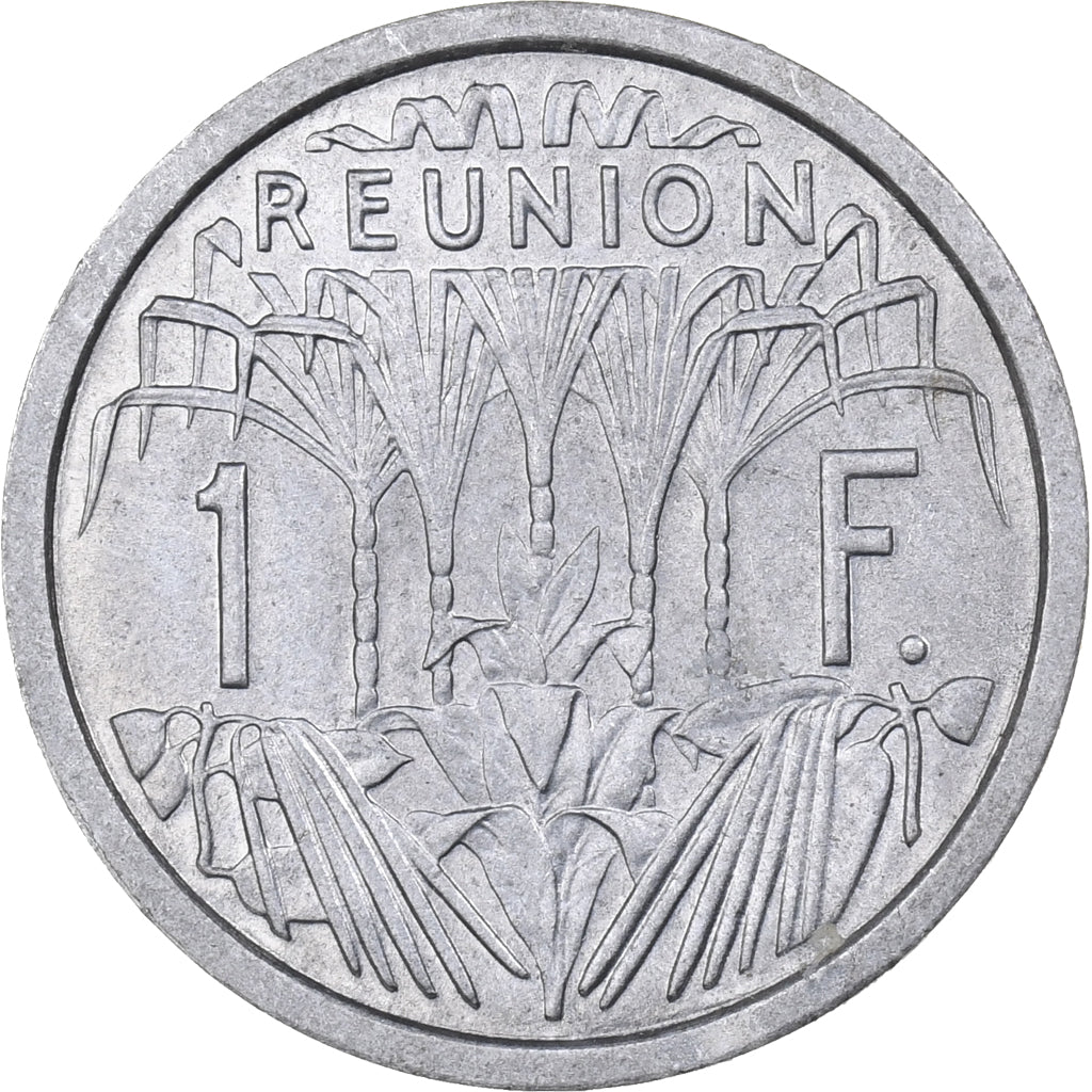 Réunion, Franc, 1948, Aluminum, MS(65-70), KM:6.1