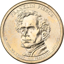 États-Unis, Dollar, 2010, U.S. Mint, Copper-Zinc-Manganese-Nickel Clad Copper