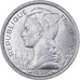 Réunion, Franc, 1948, Aluminum, MS(65-70), KM:6.1