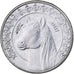 Algeria, 1/2 Dinar, 1992, Algiers, Stainless Steel, AU(50-53), KM:128