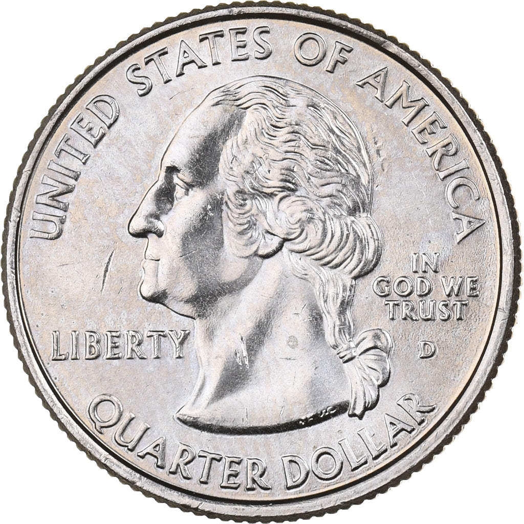 United States, Quarter, 2007, U.S. Mint, Copper-Nickel Clad Copper, MS(65-70)