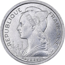 Réunion, Franc, 1948, Aluminum, MS(65-70), KM:6.1
