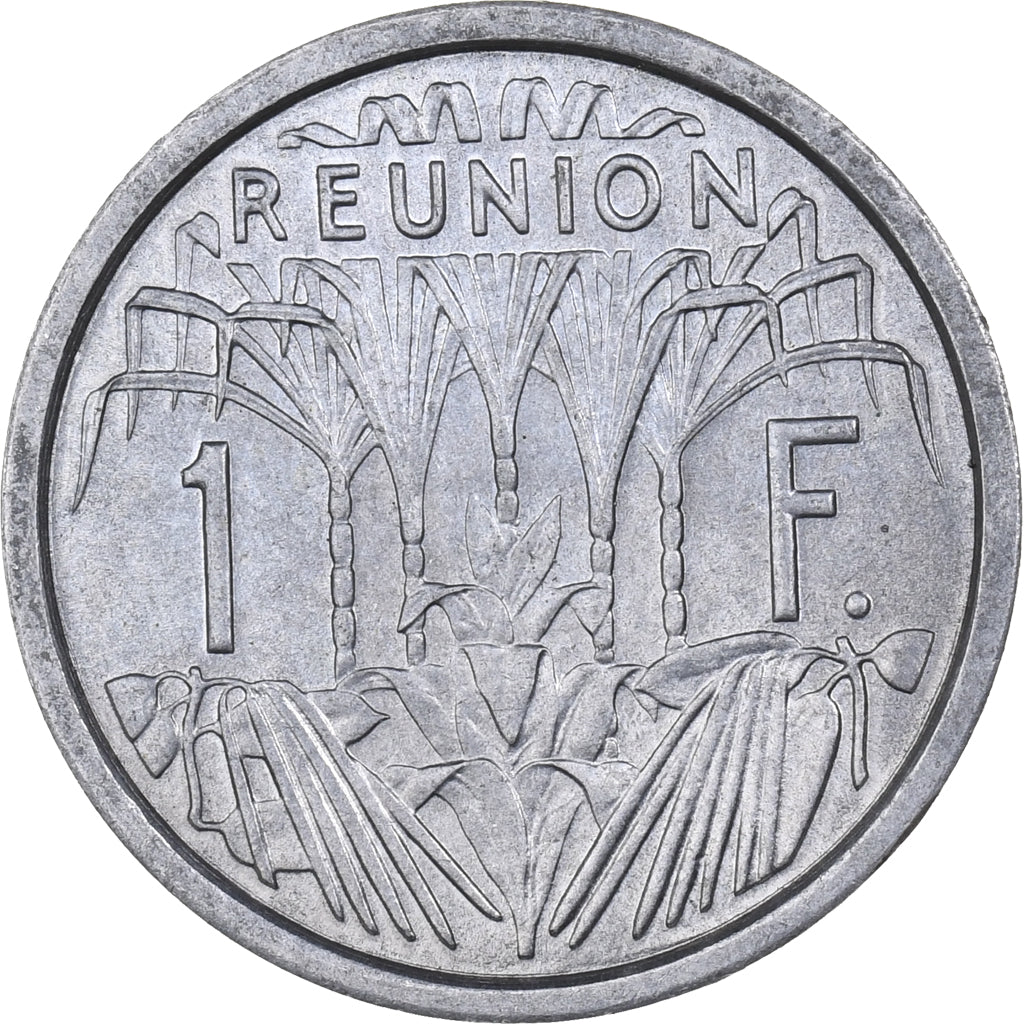 Réunion, Franc, 1948, Aluminum, MS(65-70), KM:6.1