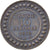 Tunisia, Muhammad al-Nasir Bey, 10 Centimes, 1912, Paris, Brązowy, EF(40-45)