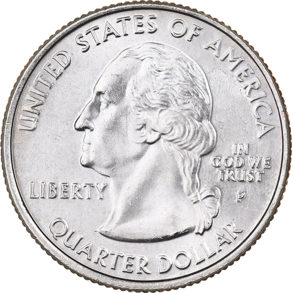 United States, Quarter, 2007, U.S. Mint, Copper-Nickel Clad Copper, MS(65-70)