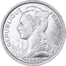 Réunion, Franc, 1948, Aluminum, MS(65-70), KM:6.1