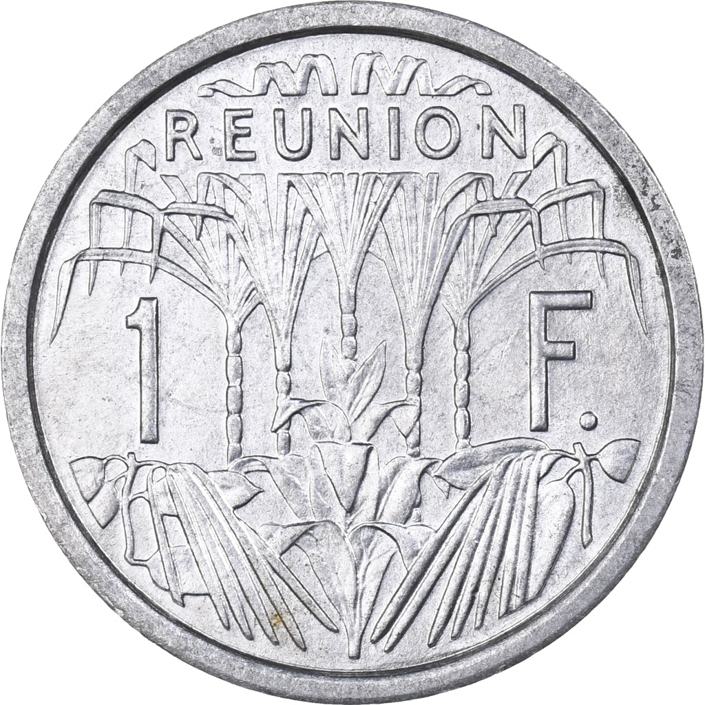 Réunion, Franc, 1948, Aluminum, MS(65-70), KM:6.1