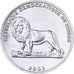 CONGO, REPUBBLICA DEMOCRATICA DEL, 25 Centimes, 2002, Alluminio, FDC, KM:76