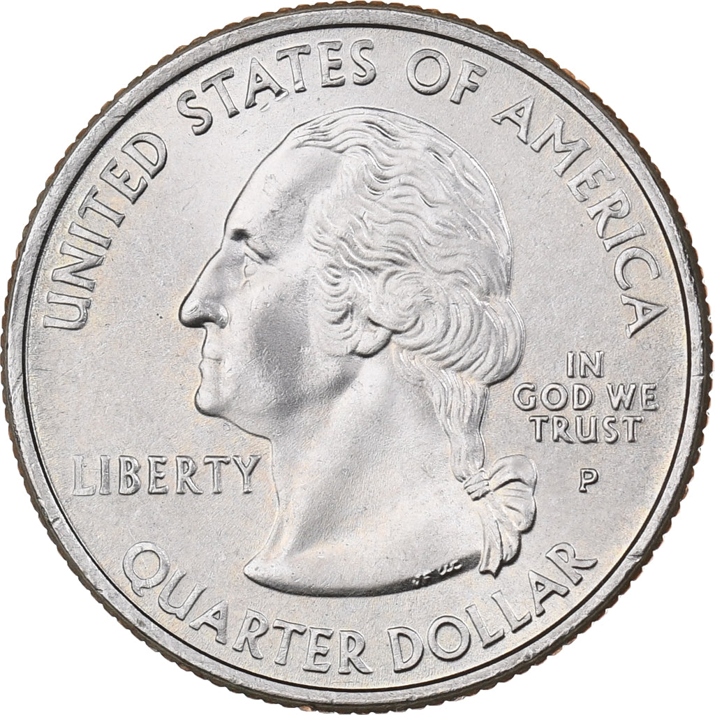 United States, Quarter, 2002, U.S. Mint, Copper-Nickel Clad Copper, MS(65-70)