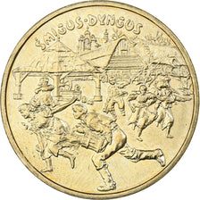 Poland, 2 Zlote, 2003, Warsaw, Brass, MS(65-70), KM:451