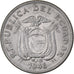 Ecuador, Sucre, Un, 1946, Nickel, SS, KM:78.2