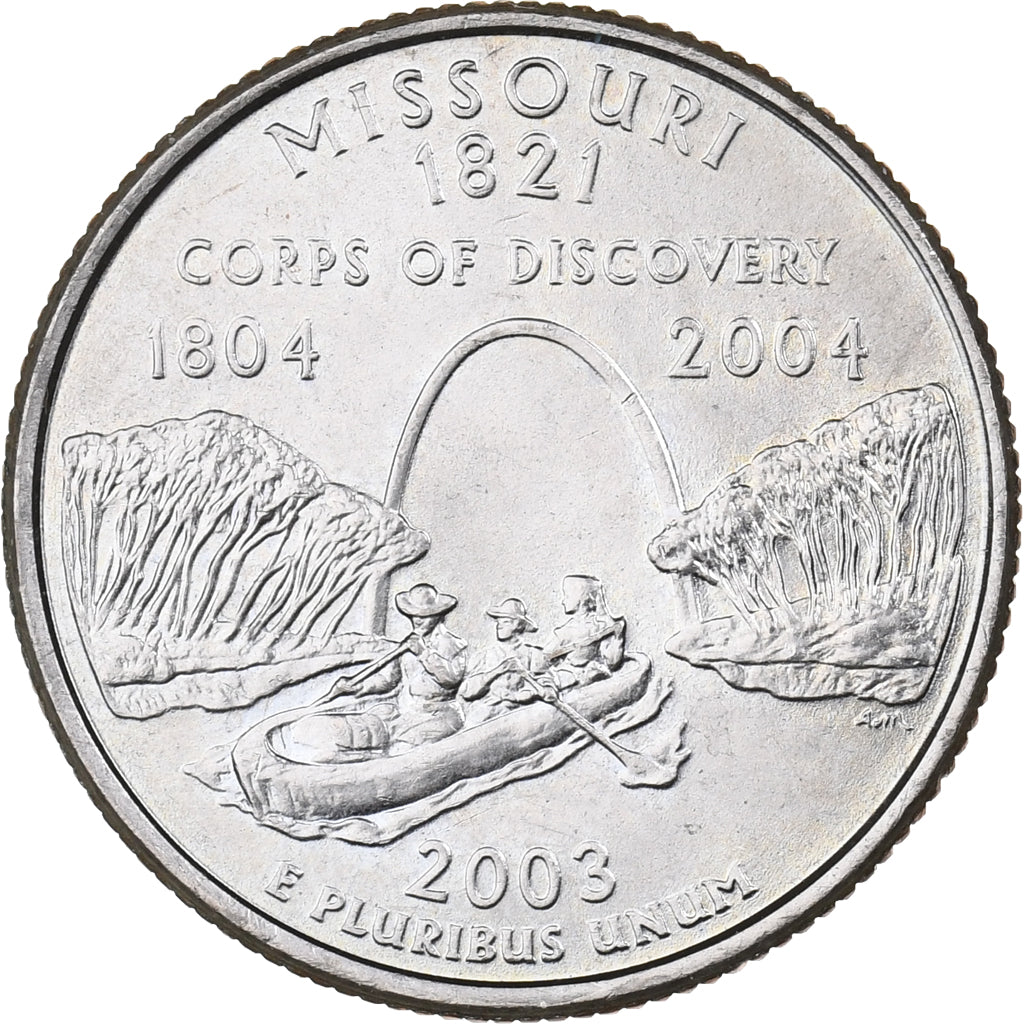 United States, Quarter, 2003, U.S. Mint, Copper-Nickel Clad Copper, MS(63)