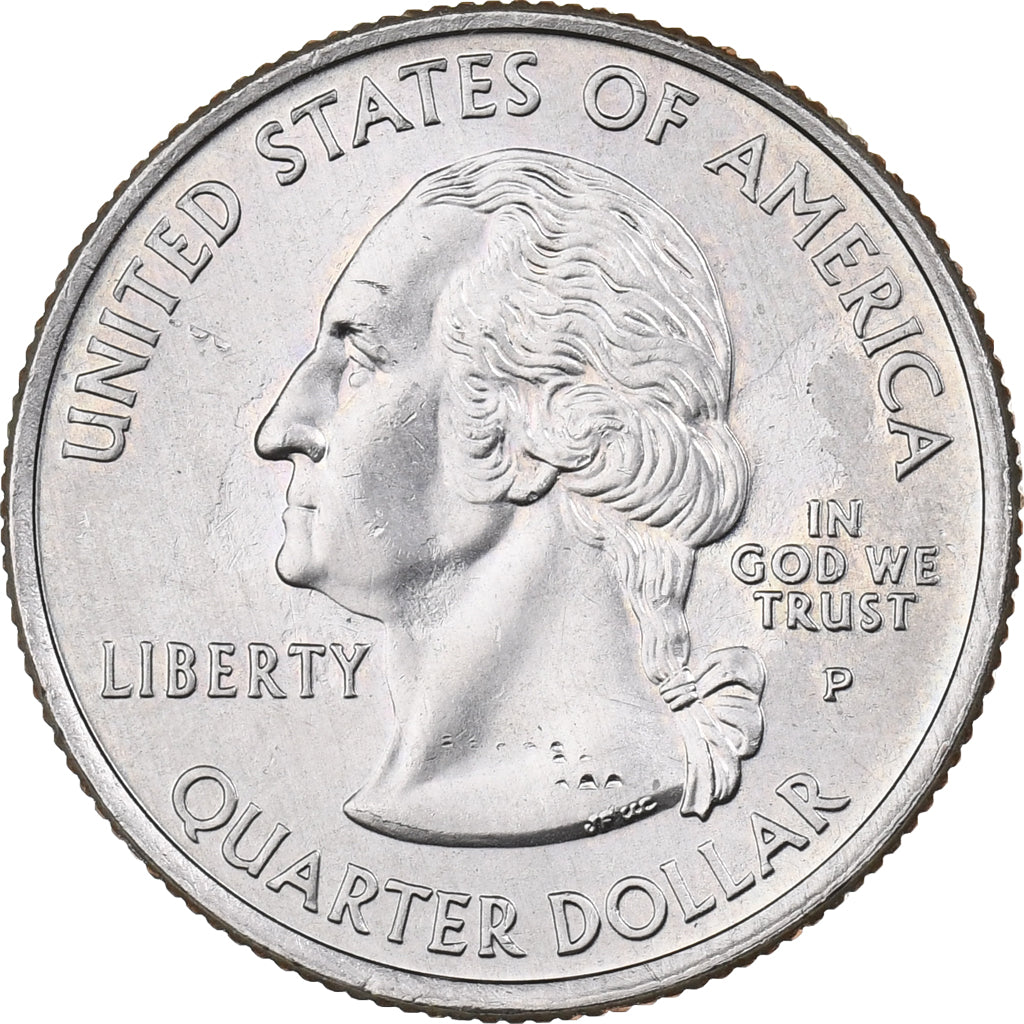 United States, Quarter, 2008, U.S. Mint, Copper-Nickel Clad Copper, MS(63)