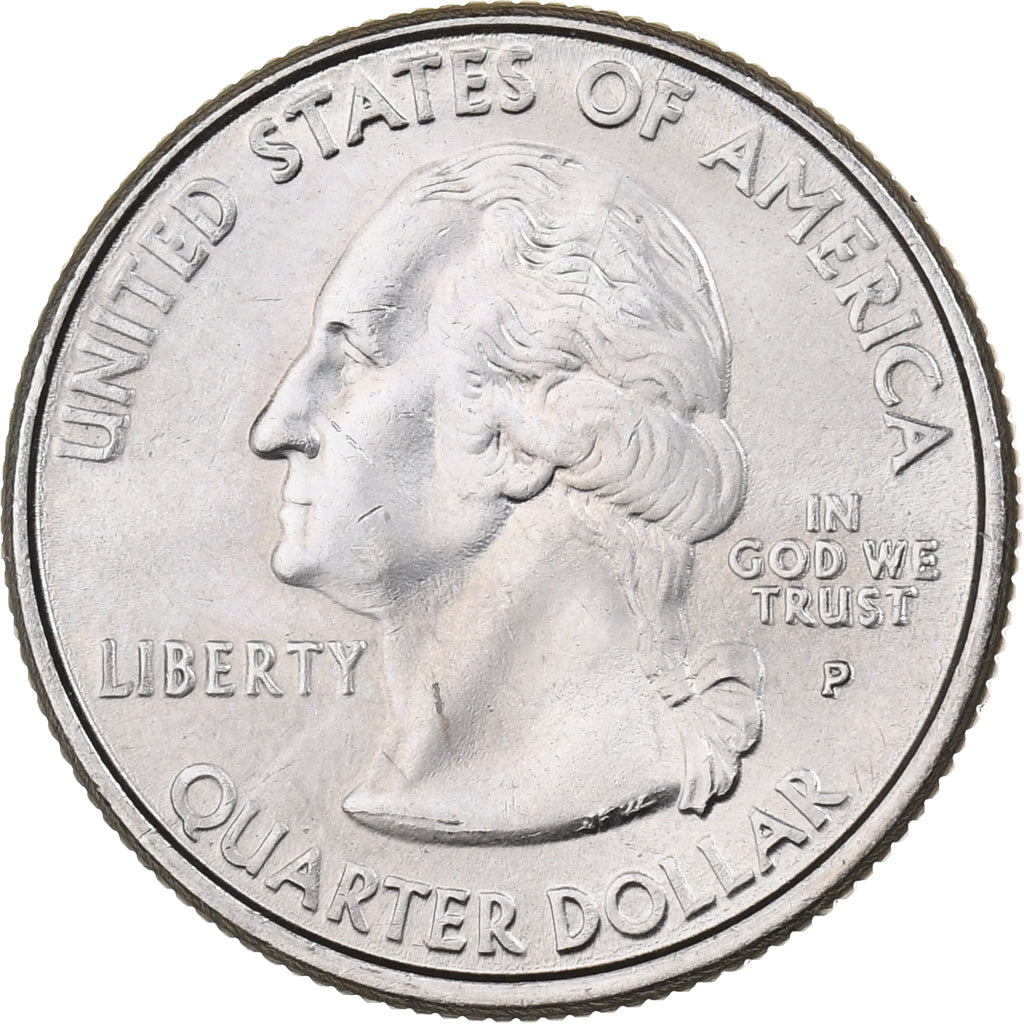 United States, Quarter, 2001, U.S. Mint, Copper-Nickel Clad Copper, MS(63)