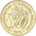 Madagascar, 10 Francs, 2 Ariary, 1970, Paris, Aluminum-Bronze, MS(63), KM:11