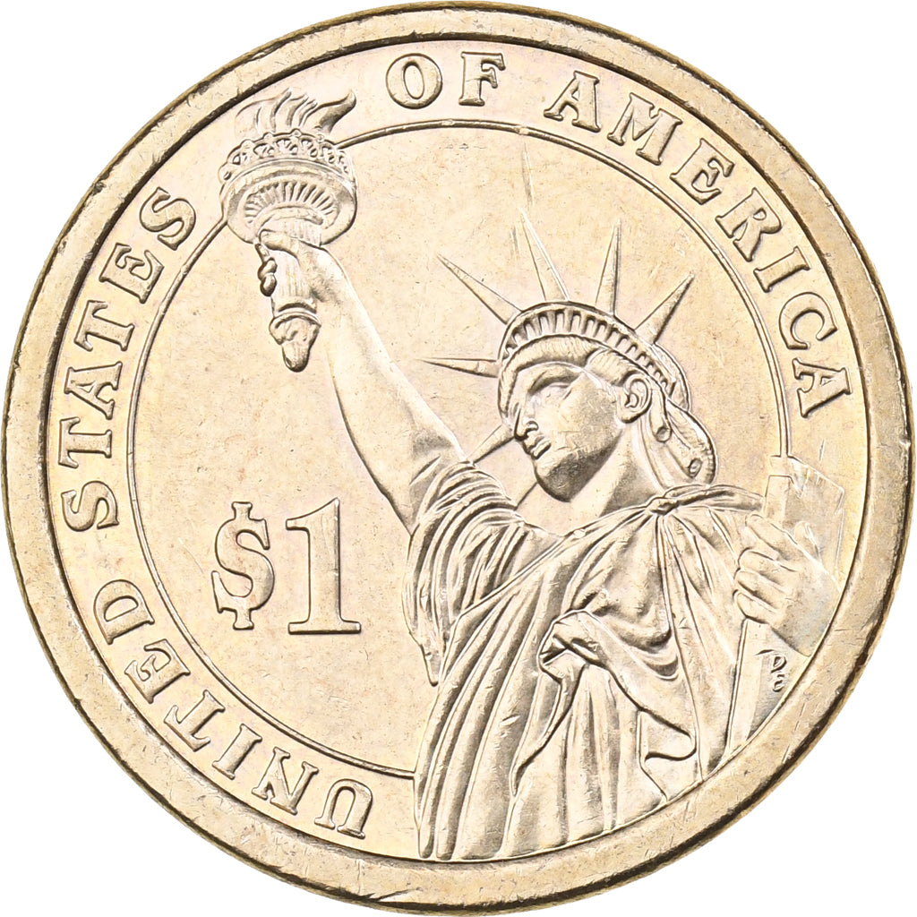 United States, Dollar, 2010, U.S. Mint, Copper-Zinc-Manganese-Nickel Clad