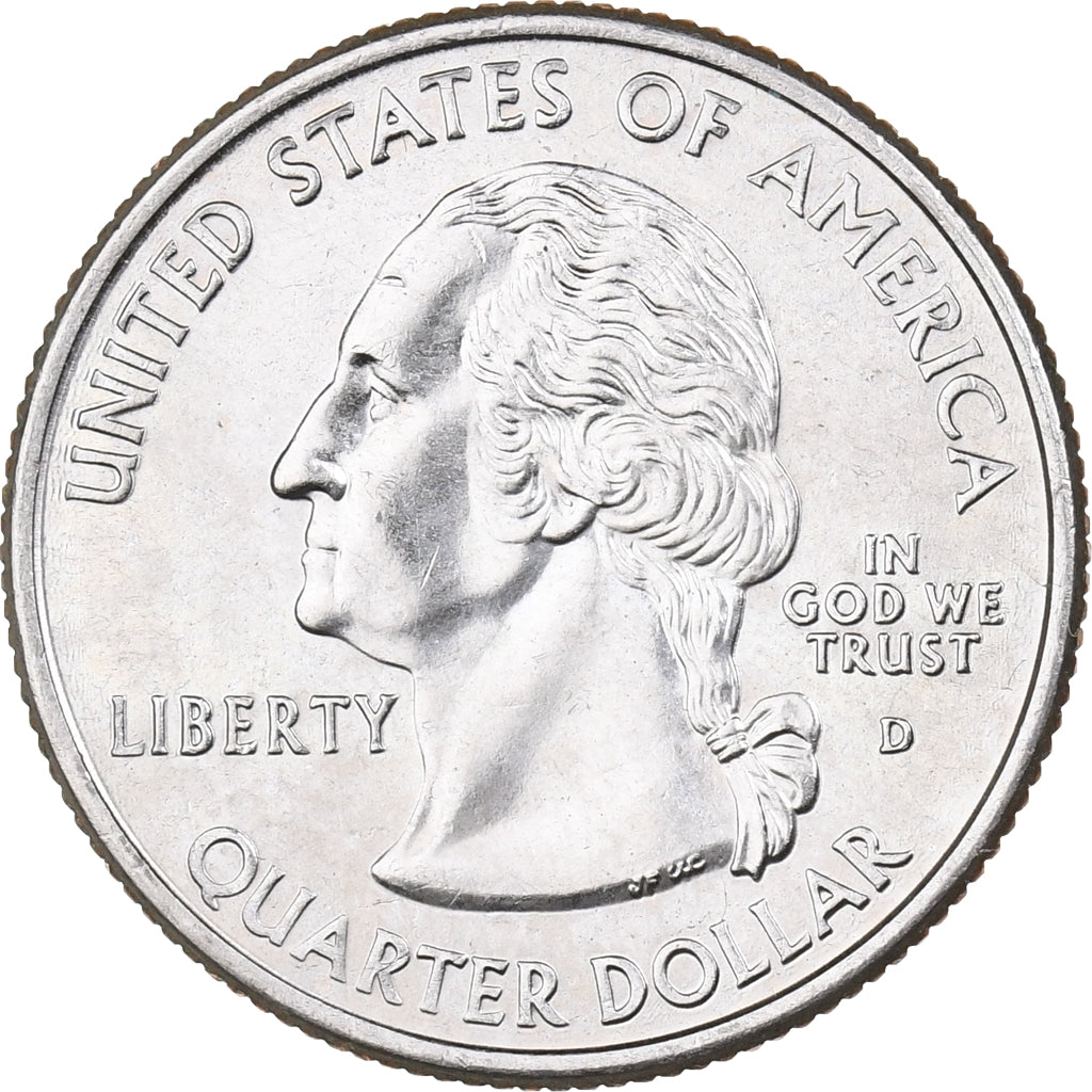 Stati Uniti, Quarter, 2002, U.S. Mint, Rame ricoperto in rame-nichel, FDC