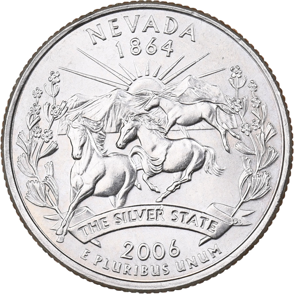 United States, Quarter, 2006, U.S. Mint, Copper-Nickel Clad Copper, MS(63)