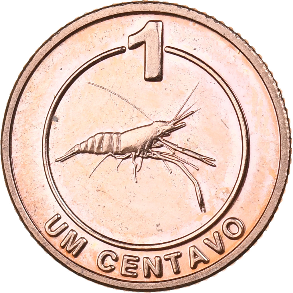 CABINDA, Centavo, 2008, Copper Plated Steel, UNZ, KM:14