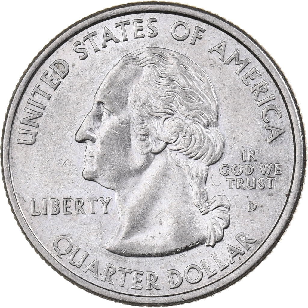 Stati Uniti, Quarter, 2001, U.S. Mint, Rame ricoperto in rame-nichel, SPL