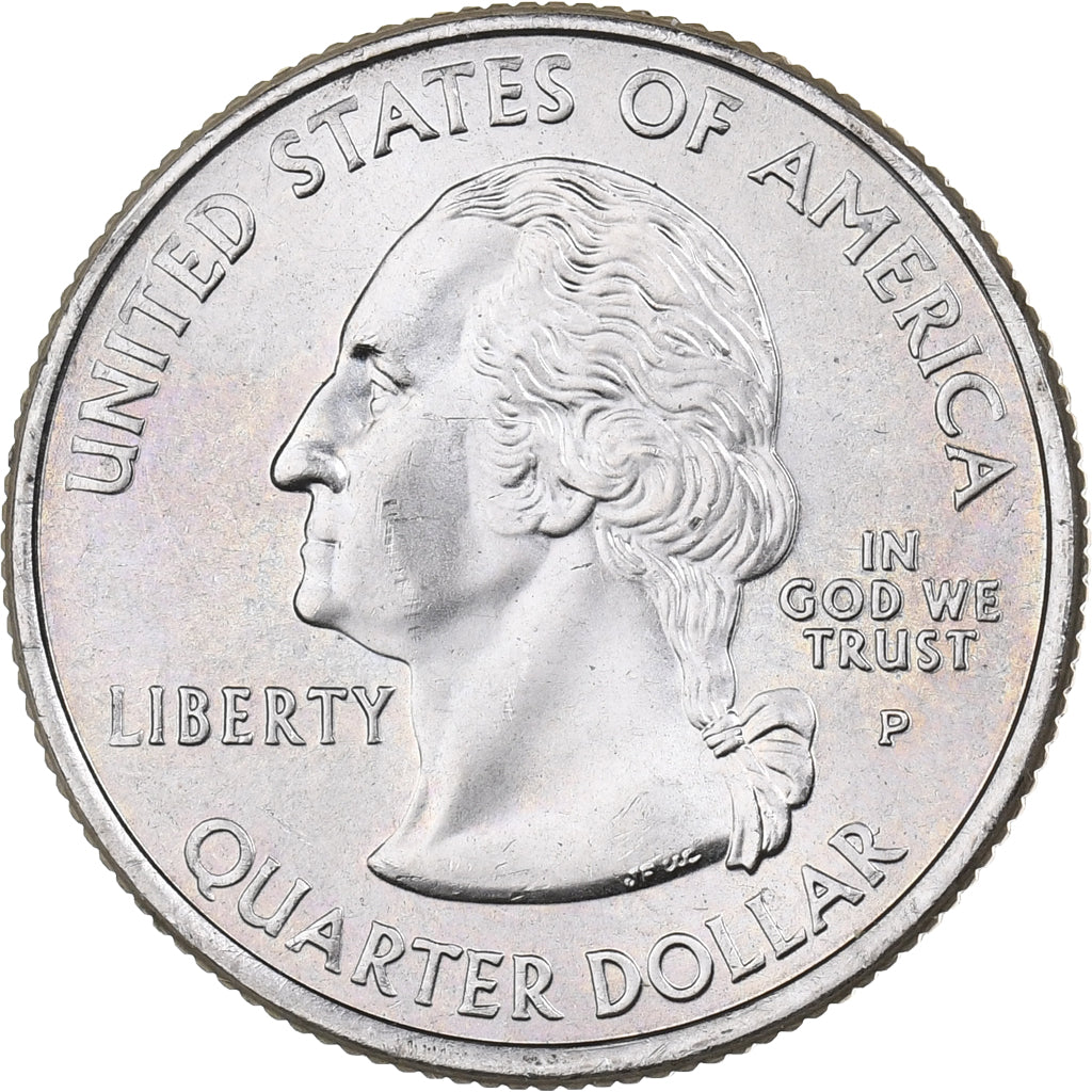 United States, Quarter, 2004, U.S. Mint, Copper-Nickel Clad Copper, MS(65-70)