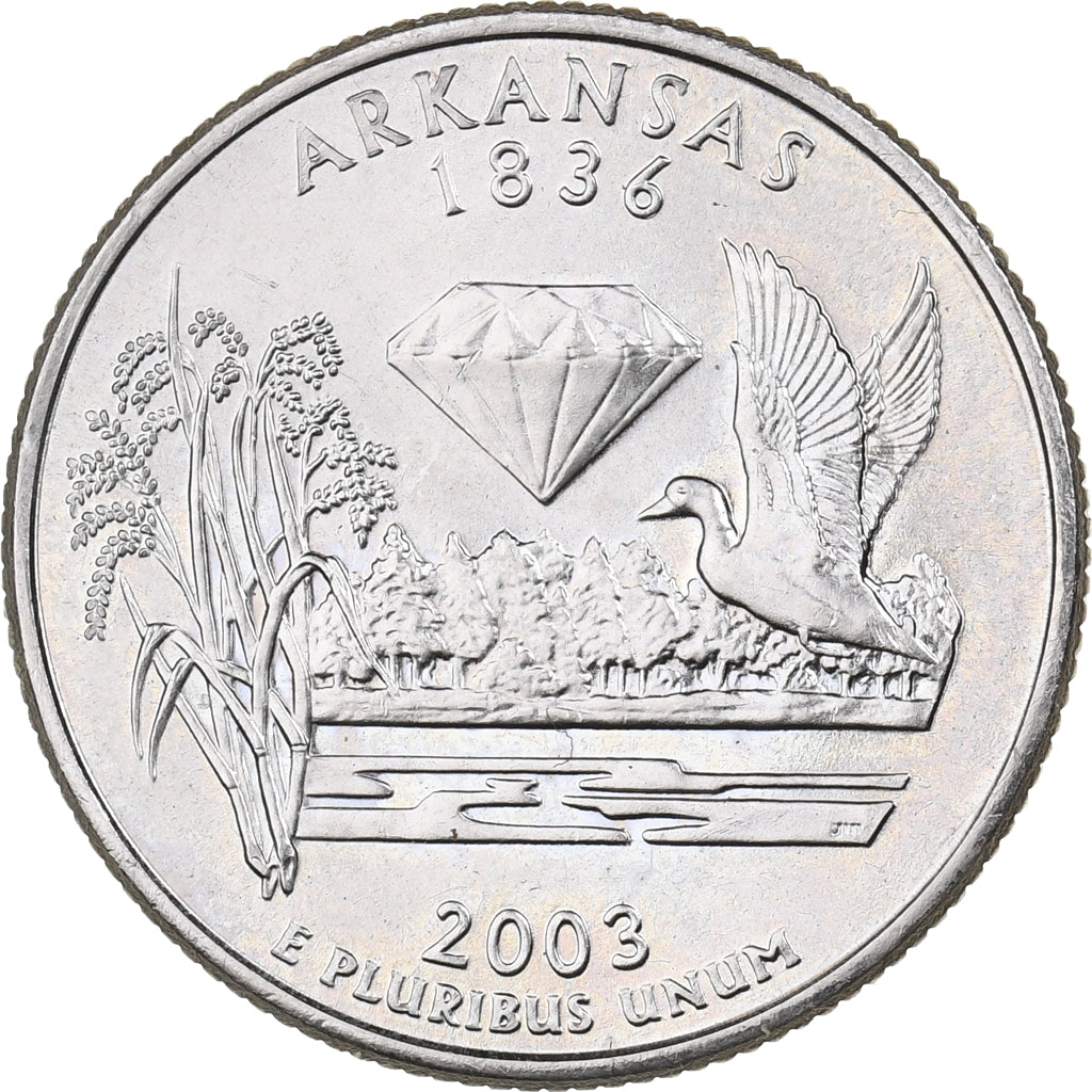 United States, Quarter, 2003, U.S. Mint, Copper-Nickel Clad Copper, MS(65-70)