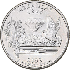 United States, Quarter, 2003, U.S. Mint, Copper-Nickel Clad Copper, MS(65-70)