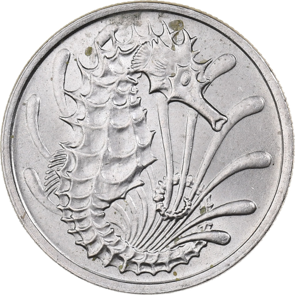 Singapur, 10 Cents, 1977, Singapore Mint, Cupro-nikkel, FDC, KM:3