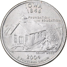 Vereinigte Staaten, Quarter, 2004, U.S. Mint, Copper-Nickel Clad Copper, STGL