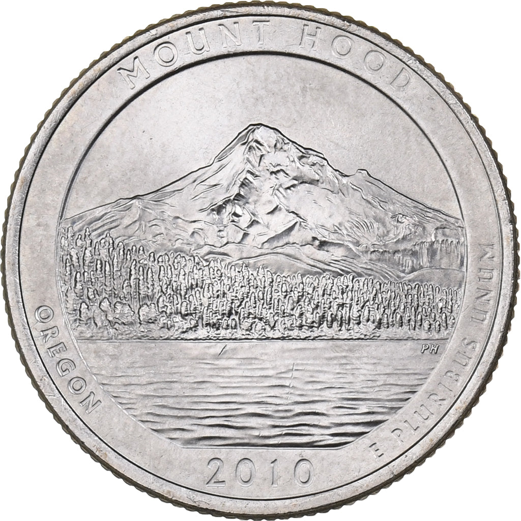 Estados Unidos, Quarter, 2010, U.S. Mint, Cobre - níquel recubierto de cobre