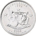 Estados Unidos, Quarter, 2002, U.S. Mint, Cobre - níquel recubierto de cobre