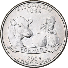 United States, Quarter, 2004, U.S. Mint, Copper-Nickel Clad Copper, MS(65-70)