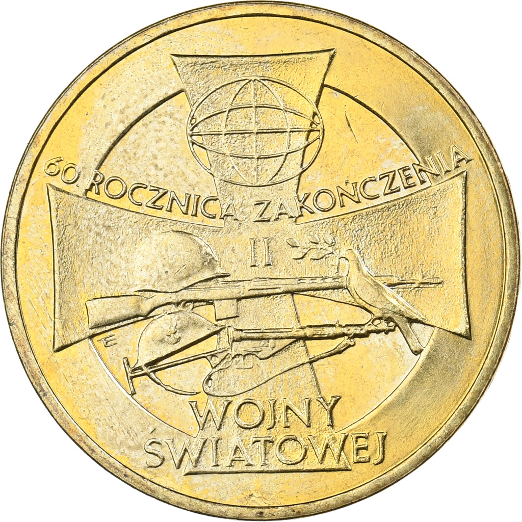 Poland, 2 Zlote, 2005, Warsaw, Brass, MS(65-70), KM:558