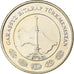 Turkmenistán, 50 Tenge, 2009, Latón, SC, KM:100