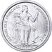 FRENCH OCEANIA, 2 Francs, 1949, Aluminum, MS(65-70), KM:3