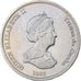 Tristan Da Cunha, Elizabeth II, 10 Pence, 2008, Franklin Mint, Rame-nichel, SPL