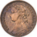 Grã-Bretanha, Victoria, Farthing, 1880, Bronze, EF(40-45), KM:753