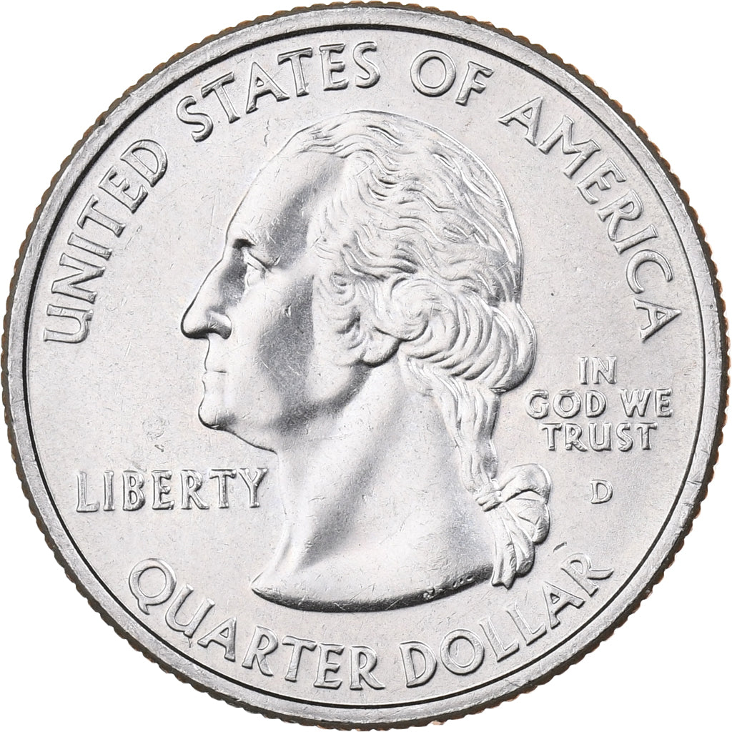 Estados Unidos, Quarter, 2007, U.S. Mint, Cobre - níquel recubierto de cobre